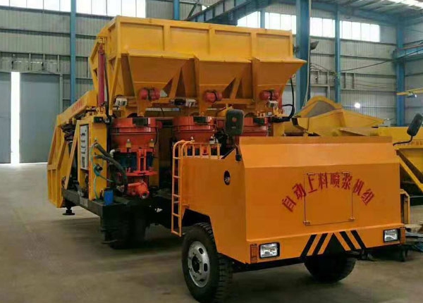 KDZ-21G（工程型）一拖三雙料斗自動(dòng)上料噴漿車